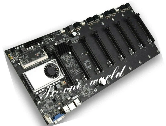 Bts Mining Rig BTC-T37 GPU MINING Rig Machine With CPU support 8 GPU PCIE slots ...