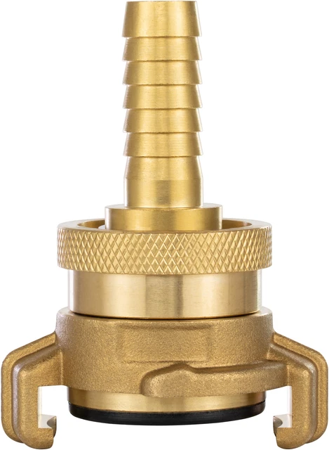 Poppstar Raccord d’aspiration et de Haute Pression en Laiton Geka 1/2" Douille