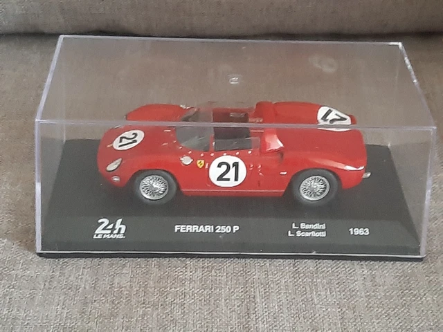 FERRARI 250 P Le Mans 63 Ixo 1/43 No Spark Provence Vitesse Minichamps