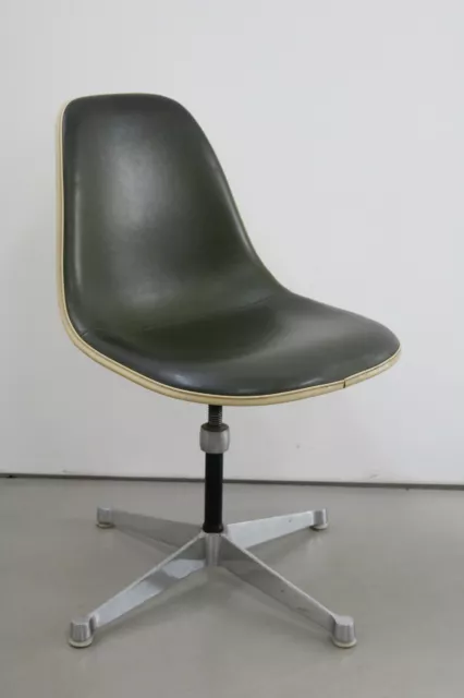 Charles Eames PSC Swivel Fiberglas Sidechair contract Vitra Herman Miller