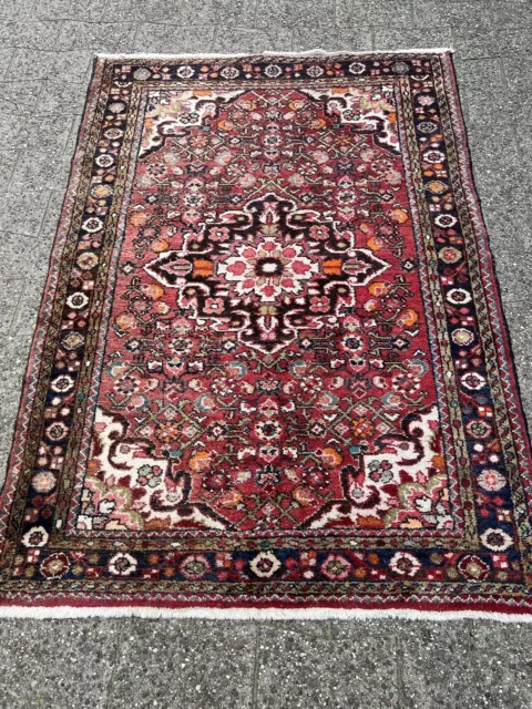 Wunderschöner Handgeknüpfte Perserteppich Hamadan Carpet Hamadan ca 155X108cm