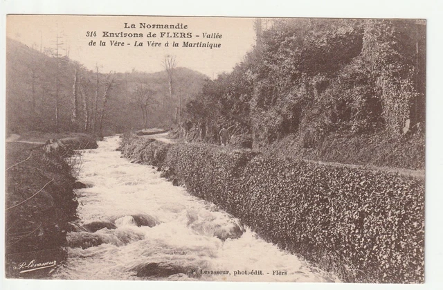 Surroundings of FLERS - Orne - CPA 61 - la Vere à la Martinique