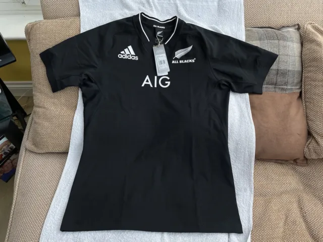 New Zealand All Blacks Home Rugby Test Shirt 2022-23 Large Brand New With Tags