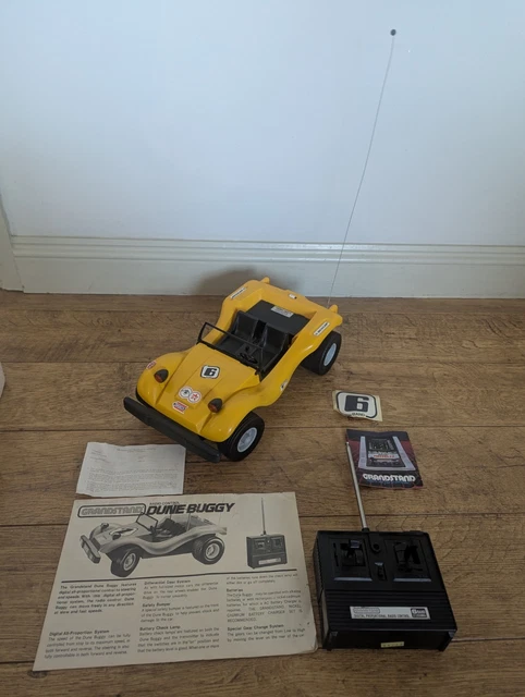 VINTAGE RACING BUGGY Remote Control Car 70s Very Rare Discontinued £37. ...