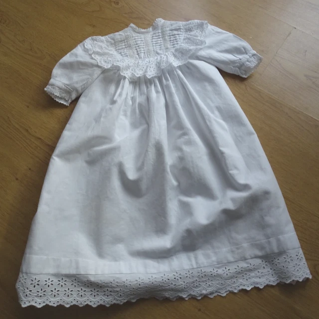 1 ANCIENNE ROBE/TABLIER Jaune / Pour Bebe/Grande Poupee /Robe Js 1 ANCIENNE ROBE/TABLIER Jaune / Pour Bebe/Grande Poupee /Robe Js