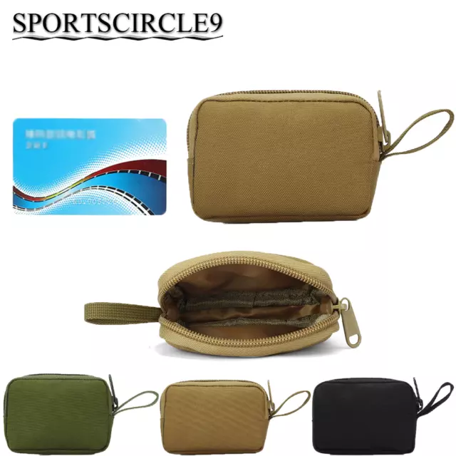 Tactical Wallet Card Bag Purse Gear Organizer Coin Key Card Holder Waist Pack US