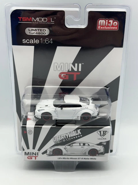 MINI GT #66 Lb Works Nissan Gt-R Liberty Walk Cosmics