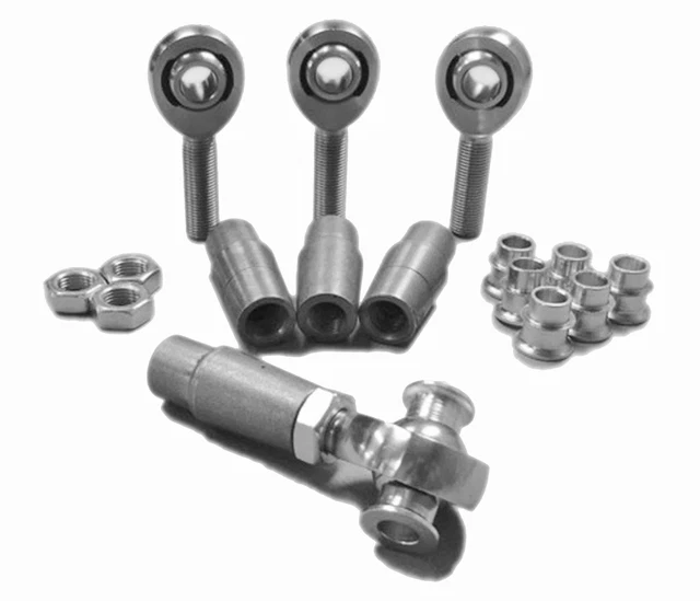 Steinjager Heims, Nuts, Bungs, Inserts Rod End Kits 7/8-14 RH and LH Chrome Moly