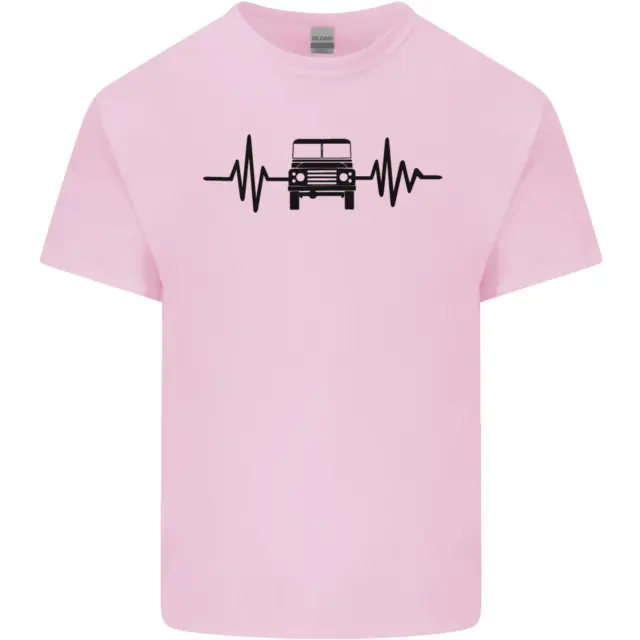 T-shirt da uomo 4x4 Heart Beat Pulse Off Roading cotone 10