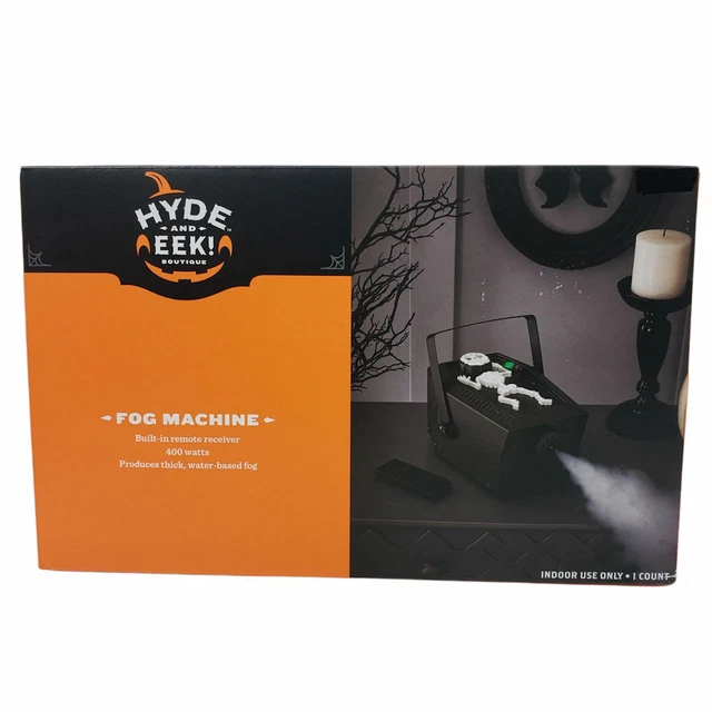 FOG MACHINE INDOOR Halloween Skeleton Party Prop 400W Smoke Hyde and