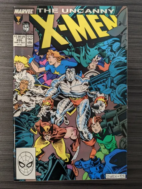 Uncanny X-Men #235 Rick Leonardi, Chris Claremont 1988 Marvel Comics