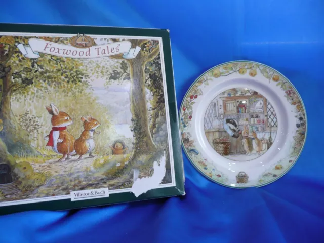 Villeroy & And Boch Foxwood Tales Plate Autumn 17Cms Unused Boxed 94 Collectabl