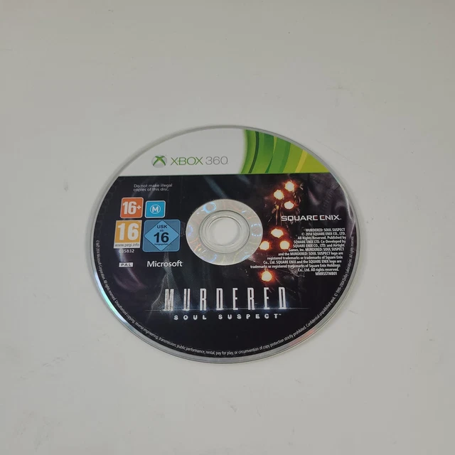 *Solo disco* Murdered Soul Suspect Xbox 360 videogioco d'azione avventura PAL 2