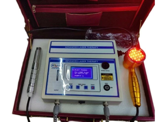 Biotronix Computerized Laser Therapy Dual Probe 750 mw Pointed and Cluster Probe