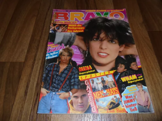 Bravo # 46 / 10.11.1983 -- Nena-Wham-Gazebo-Nick Beggs-Adam Ant-John Travolta