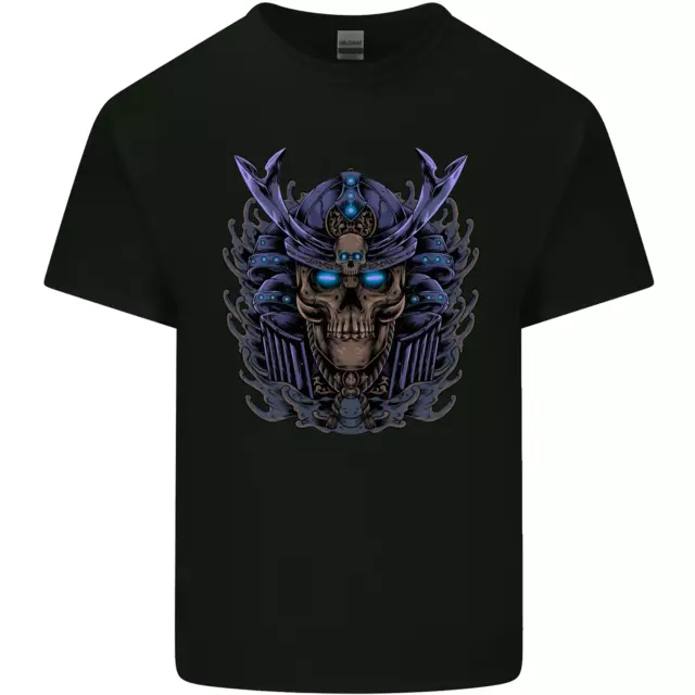 Samurai Skull MMA Martial Arts Gym Training Kids T-Shirt Childrens