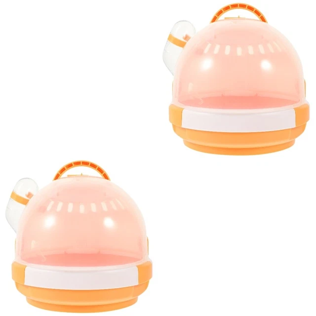 Reisen Hamsterkäfig Zum Mitnehmen Rattenkäfig Tragen Handlich 2 Pack