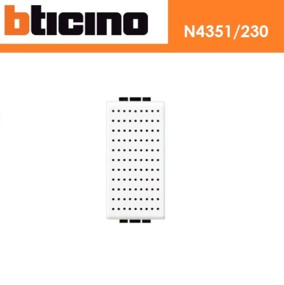 NT4351/12 Bticino Bticino serie light tech suoneria 12V art 