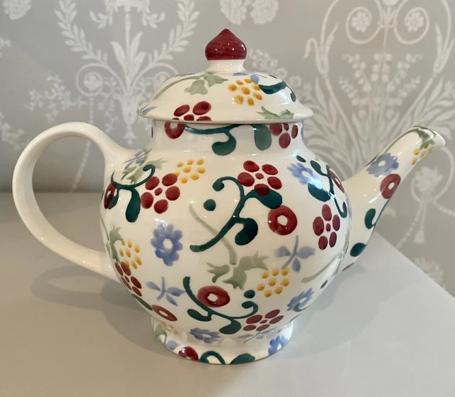 EMMA BRIDGEWATER 2 Mug Spring Floral Teapot 1St Quality Beautiful