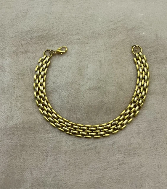 Bracelet plaqué or Maille Américaine Murat - Montres & Bijoux