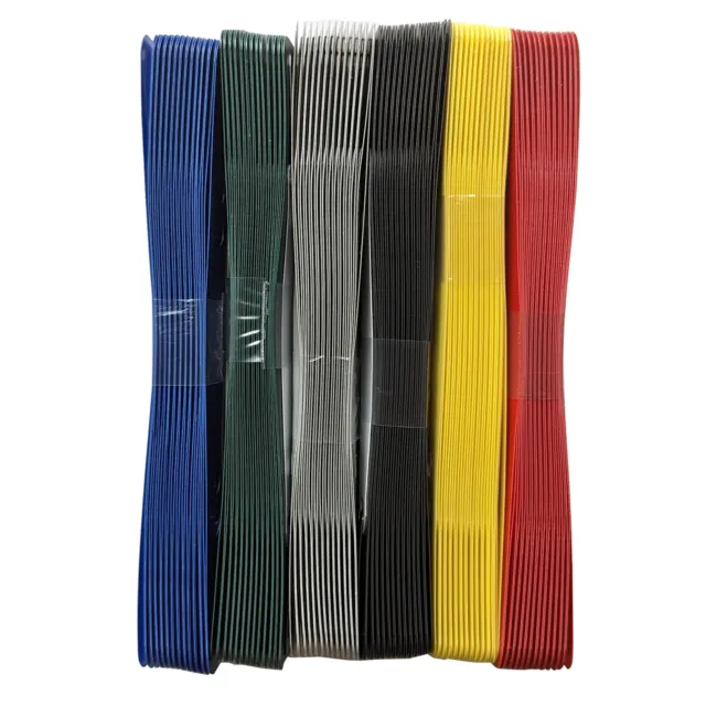 Heftstreifen Herlitz Flexifastener FarbSet rot, blau,grün, schwarz, gelb, grau -
