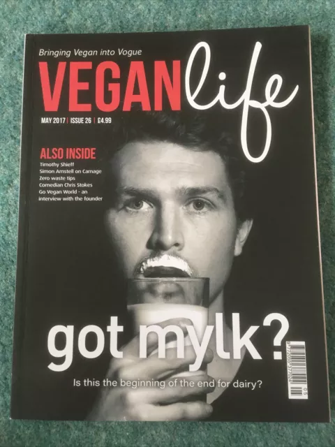 VEGAN LIFE  Magazine May 2017 issue 26 FREE P+P