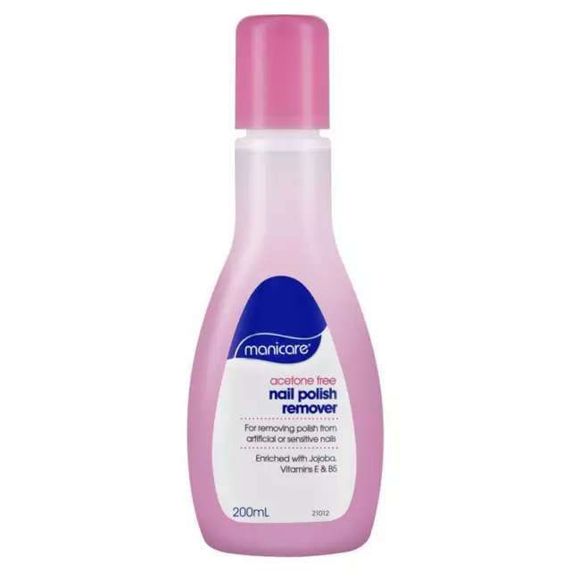 Manicare Nail Polish Remover Acetone Free 200ml