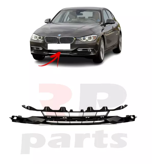 For Bmw 3 Series F30 F31 12-16 Front Bumper Lower Inner Grille Full - Fledged