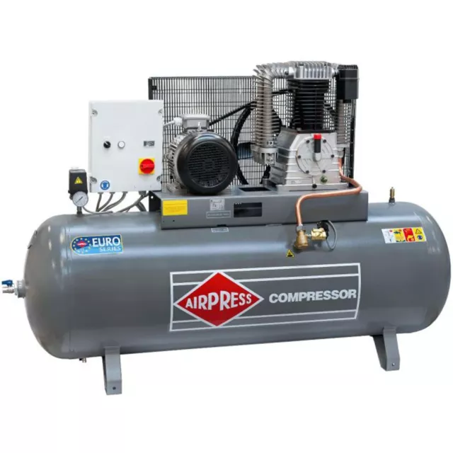 Airpress® Druckluft- Kompressor 7,5 kW 14 bar 500 l Kolbenkompressor 400 Volt