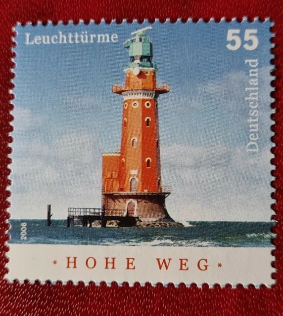 Bund 2006 DS Leuchtturm HOHE WEG Bund MiNr 2556 postfrisch ungebraucht!!