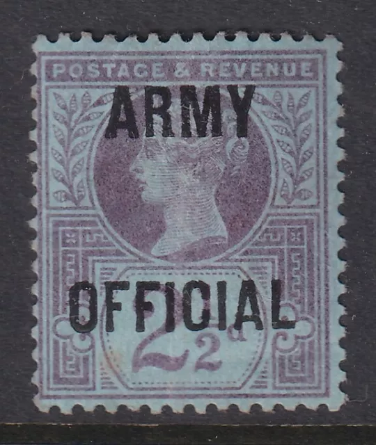 O44 21/2d Army Official M/MINT(1)