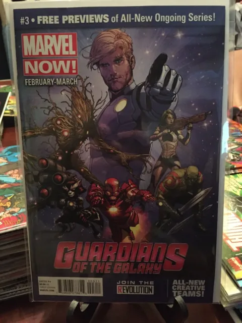 Marvel Now! February-March Preview Guardians of the Galaxy Star Lord Cover