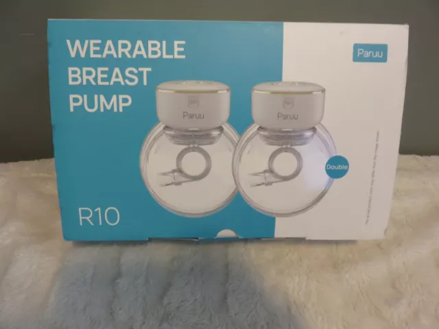 Paruu R10 Wearable Breast Pump Hands-Free, Electric Portable Breast Pump