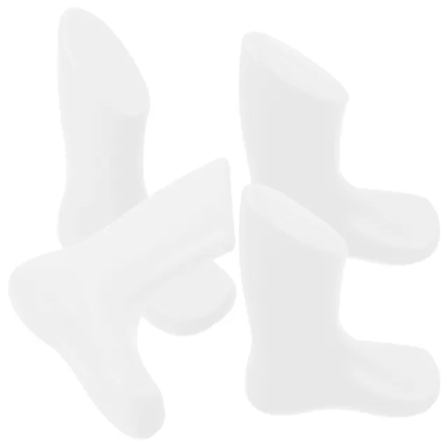 4pcs Plastic Feet Mannequin Foot Model Shoes Sock Display Supply Shoes Mannequin