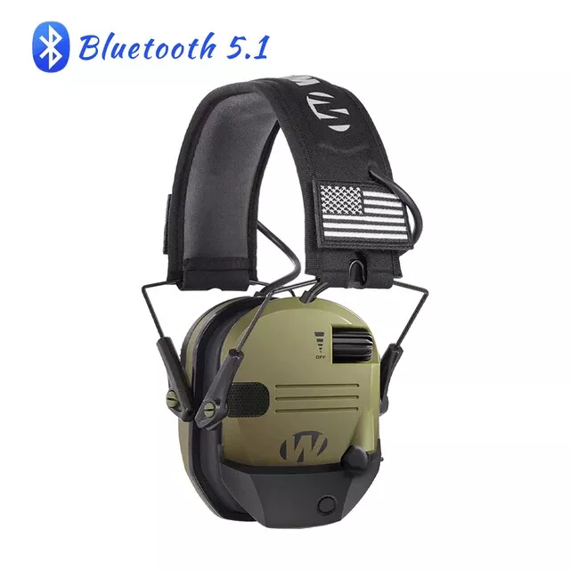 Hearing Protection Ear Muffs Noise Reduction Shooting Range Cancelling Bluetooth 3