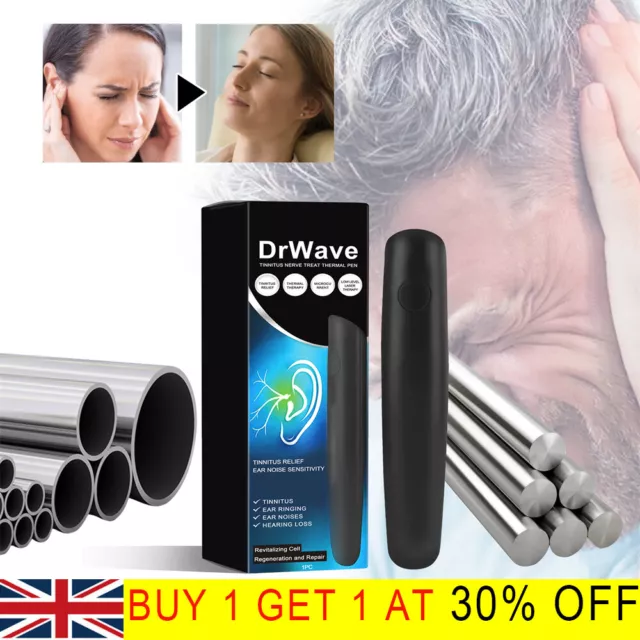 Drwave Tinnitus Nervetreat Thermal Pen, Tinnitus Relief for Ringing Ears Device