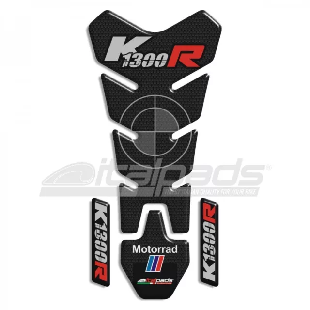 Paraserbatoio resinato per BMW K1300R nido d'ape, SLIM