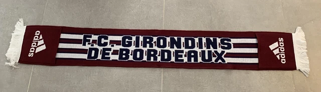 Écharpe Ancienne FC Girondins De Bordeaux – Années 80-90 – Très Bon état