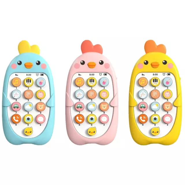 Baby Cell Phone Toy 6 To 12 Months Pretend Phones Toys Musical Toy For Kid Gift