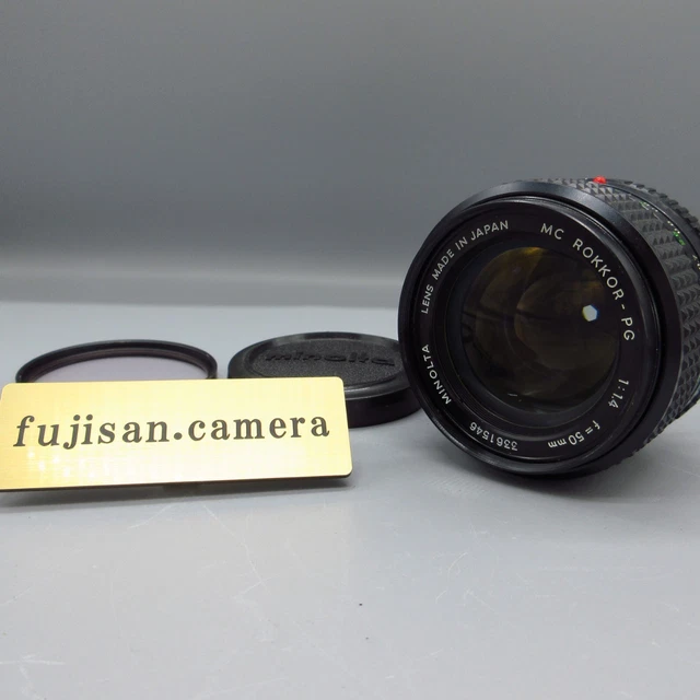 Objectif Vintage Chiyoko Super Rokkor 50mm F/2 Pour Minolta Super A - Baïonnette - Occasion