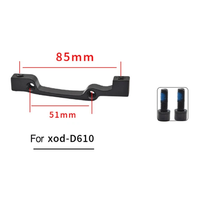 Kit Freins Hydrauliques Avant+arrière Pour VTT électrique - Aluminium, Disques 140-180 Mm, Câble 180 Mm - 7