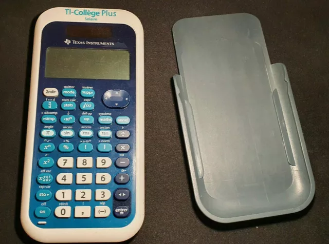 Garantie 5 Ans Calculatrice TI Collège Plus Solaire étui WYNGS
