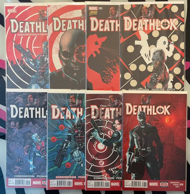 Deathlok #s 1 2 3 4 5 6 7 8 (2014 Marvel  Comics) 8 Book Lot.