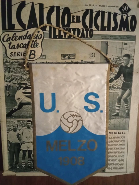 Fanion U.S. Avellino Calcio – Serie B Vintage – Collection Football