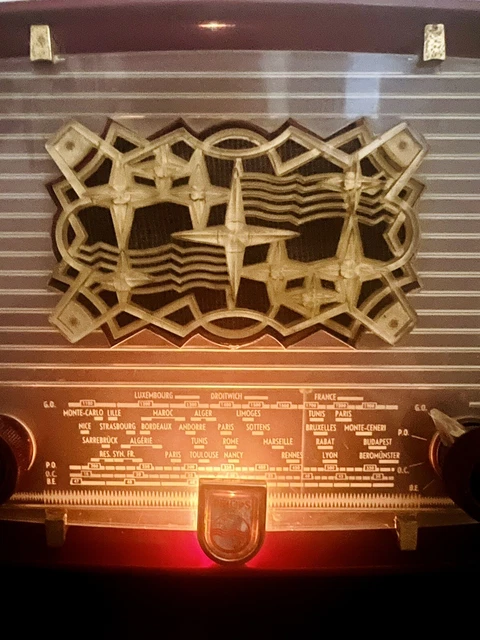 RADIO D’EPOCA A Valvole Unda R56/4 Funzionante Vintage 1951 Molto Rara