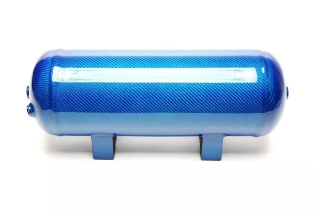 TA Technix Airride Air Tank For Air Suspension Carbon Veneer Blue 11,5 L