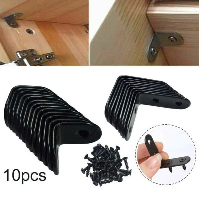 Stainless Steel 90° Right Angle Bracket Corner Brace Joint Shelf Support L Shape