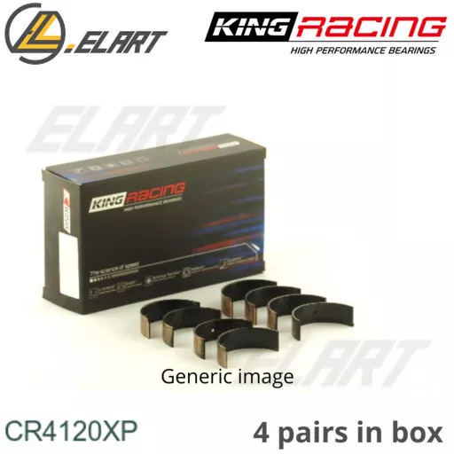 Racing Big End Con Rod Bearings CR4120XP STD For MITSUBISHI 2.0-2.4 4G63-4G64