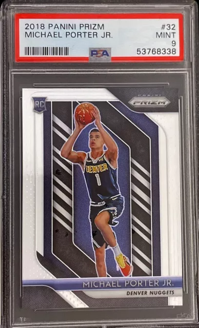 Michael Porter Jr - 2018 Panini Prizm Basketball - Rookie - PSA 9