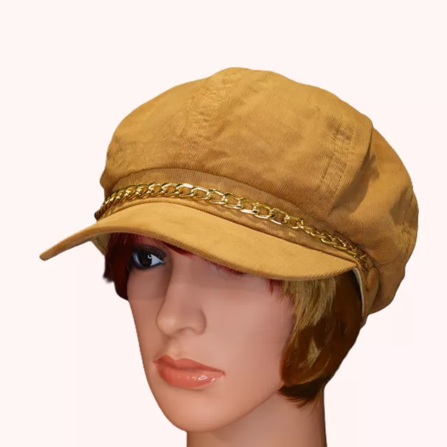 Women Hat, Ladies Newsboy Cap Baker Boy Peaked Cap